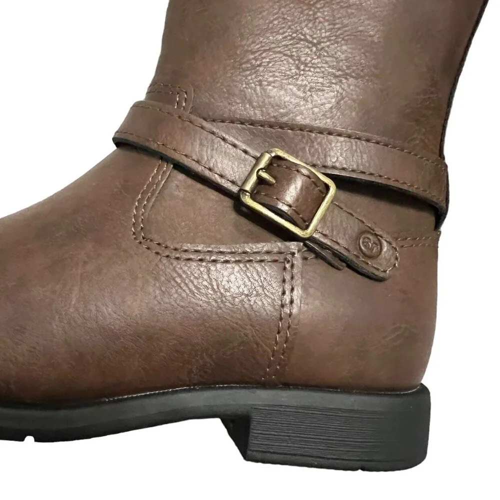 NEW Stride Rite 8.5W Chocolate Brown Juliette Boots